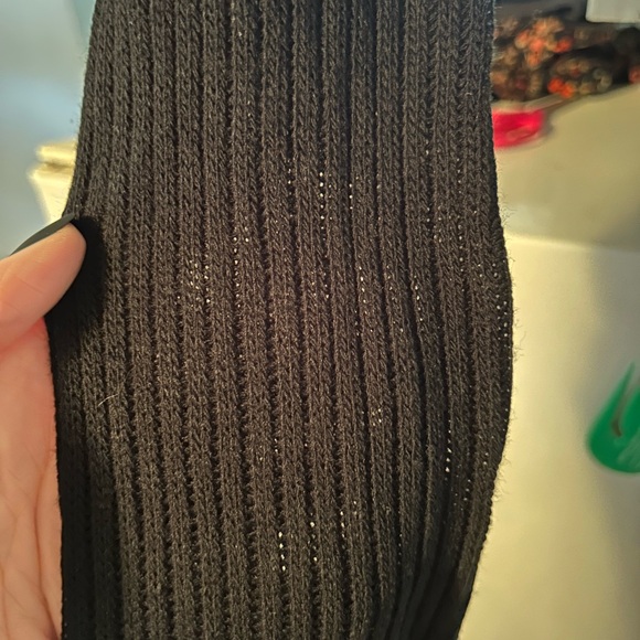 NWOT Torrid Black Thigh High Boot Socks - Picture 4 of 4